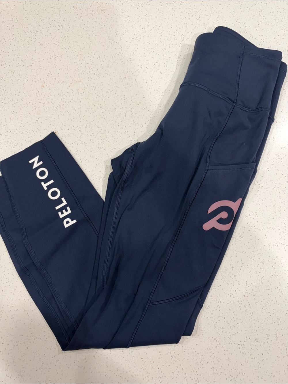 Peloton x Lululemon Navy Leggings